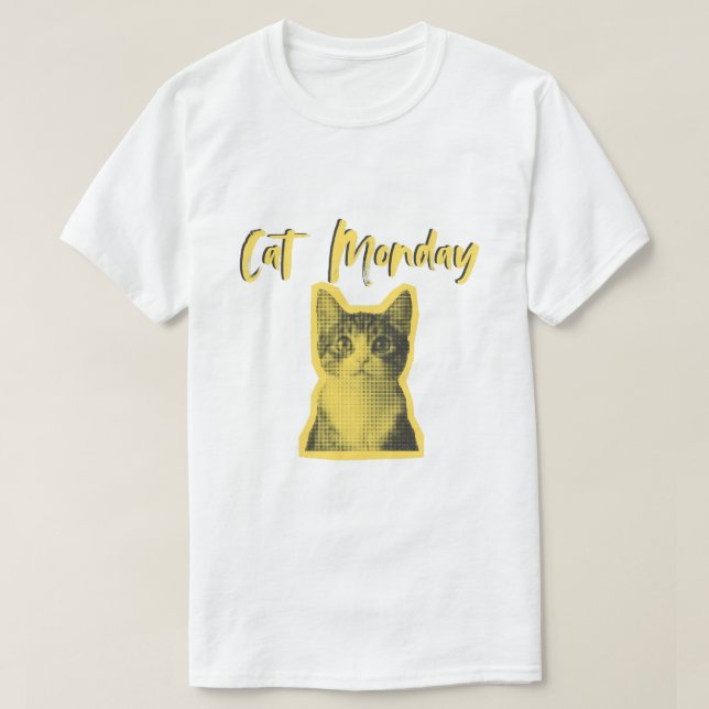 T-shirt Chat drôle (Design devant)