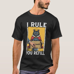 T-shirt Chat Drôle Dans Boîte Je Vous Dirige Recharge Amat