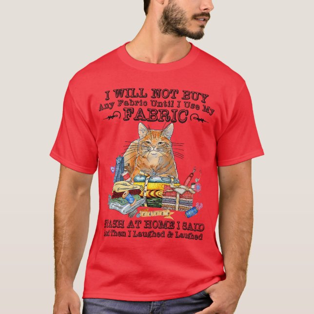 T-shirt Chat drôle de couture de patchwork dictons égoutto (Devant)