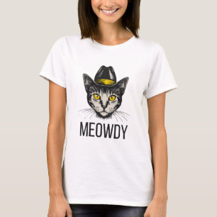 T-shirt Chat Drôle de Miaou