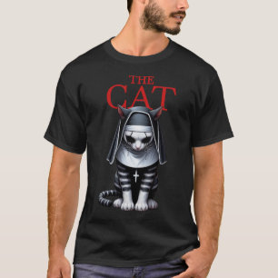 T-shirt Chat drôle d'Halloween