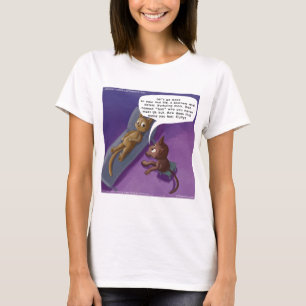 T-shirt Chat drôle en thérapie Fluffy Dessin animé de chat