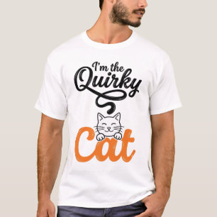 T-shirt Chat drôle Gravure vintage Design pour amateur de