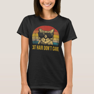 T-shirt Chat Drôle Poil De Chat N'a Pas D'importance Pour
