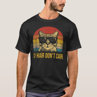 T-shirt Chat Drôle Poil De Chat N'a Pas D'importance Pour