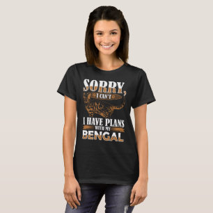T-shirt Chat du Bengale