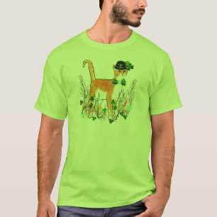 T-shirt Chat du jour de St Patrick