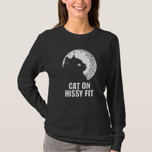T-shirt Chat en crise d'hystérie Humour de chat Couples de