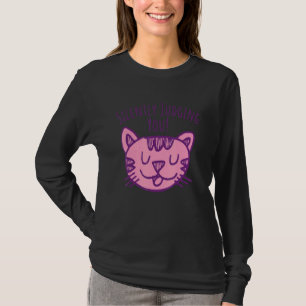 T-shirt Chat En Silence Vous Jugeant Hilarious Chat Dit