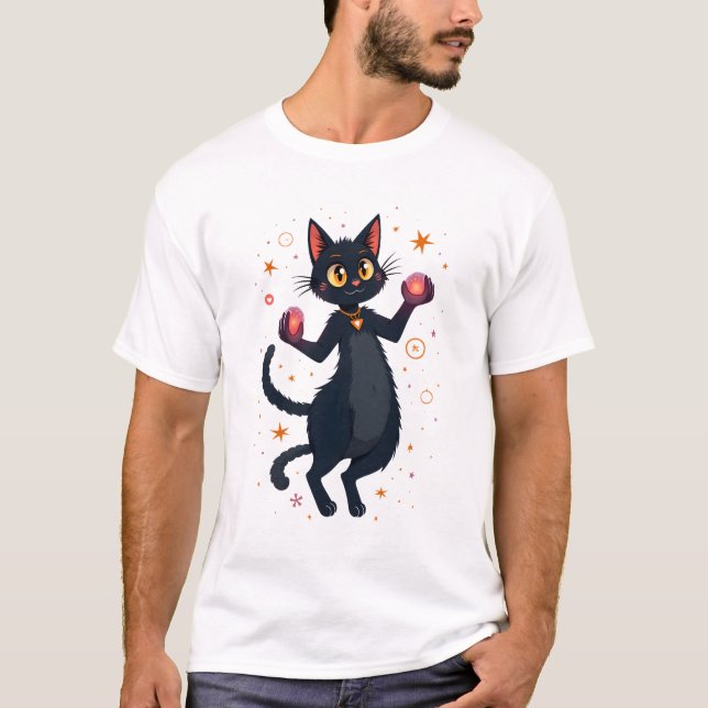 T-shirt Chat Enchanté (Devant)