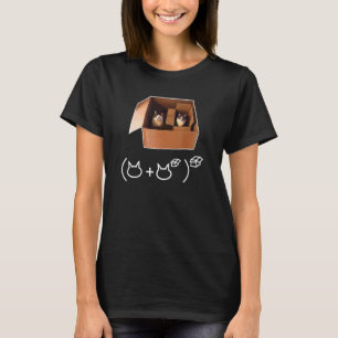 T-shirt Chat équation mathématique Math