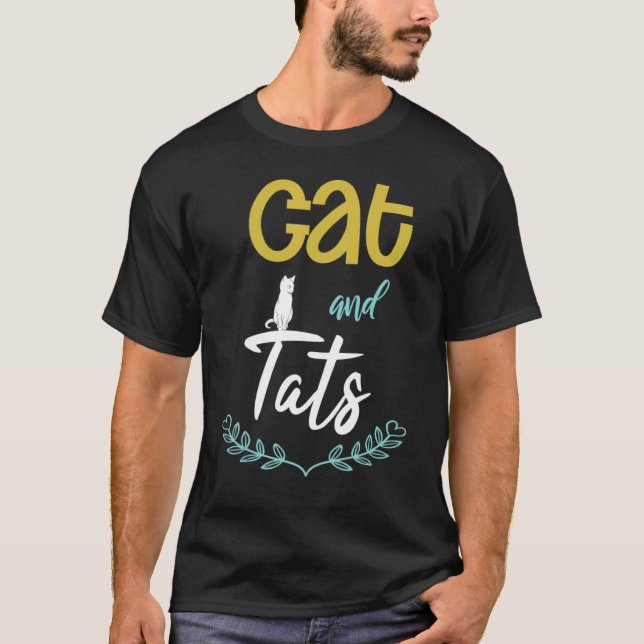 T-shirt Chat Et Ats Ats Et Chats Chat (Devant)
