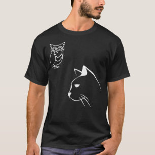 T-shirt Chat et Chouette 1