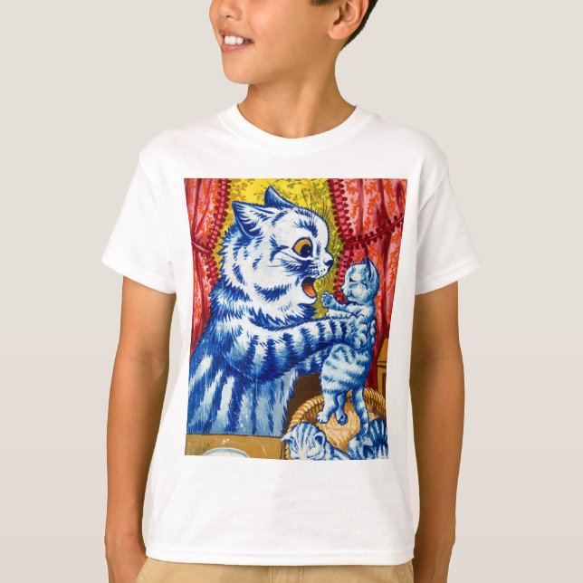 T-shirt Chat et ses chatons (Devant)