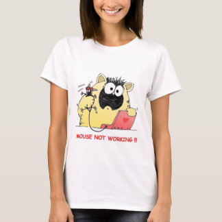 T-shirt Chat et souris drôles