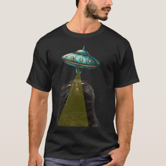 T-shirt Chat Et Ufo