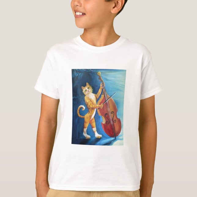 T-shirt Chat et une brosse (Devant)