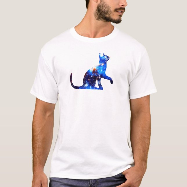 T-shirt Chat Étoilé (Devant)