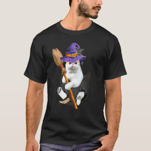 T-shirt Chat Exotic Shorthair Collie Balai de Sorcière Poc