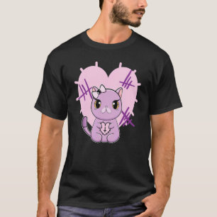 T-shirt Chat Exotic Shorthair Pastel Goth Amour