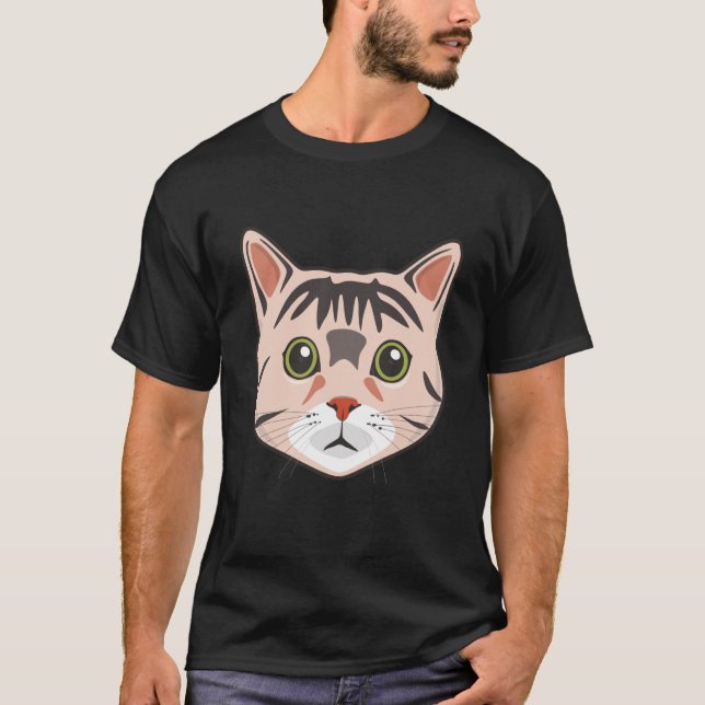 T-shirt Chat Face Meowdy Cute Kitten Chat Mème 1 (Devant)
