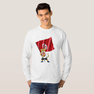 T-shirt chat fan de la Tunisie