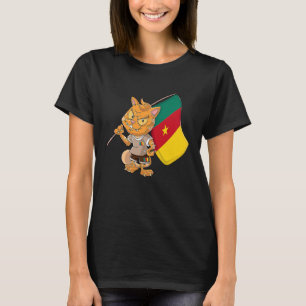 T-shirt chat fan du Cameroun