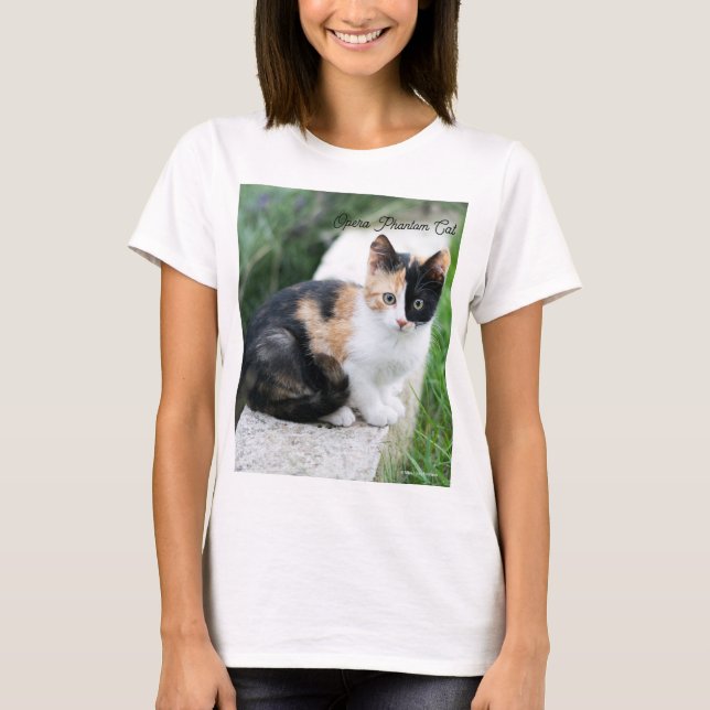 T-shirt Chat Fantôme de l'Opéra (Devant)