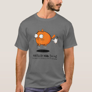 T-shirt Chat Fartled Drôle Art Chats Lover Cadeau