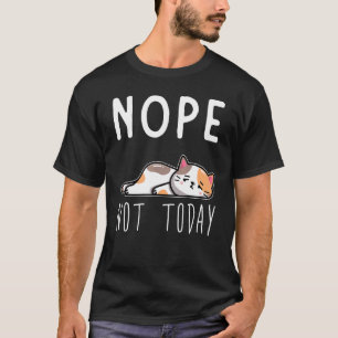 T-shirt Chat Fatigué Lazy Chat 1