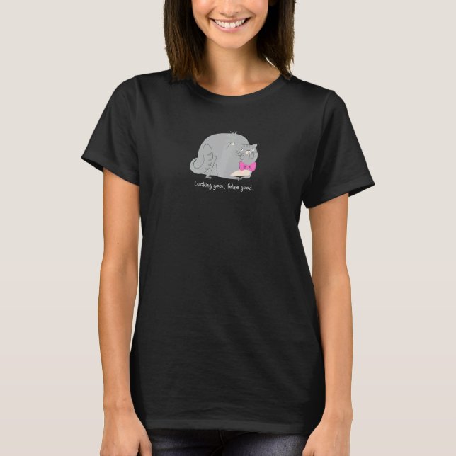 T-shirt Chat félin d'apparence pun (Devant)