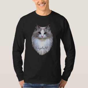 T-shirt Chat Feline Kitten Adorable Cute Chat Art Nouveaut