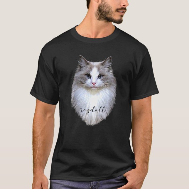 T-shirt Chat Feline Kitten Adorable Cute Chat Art Nouveaut (Devant)