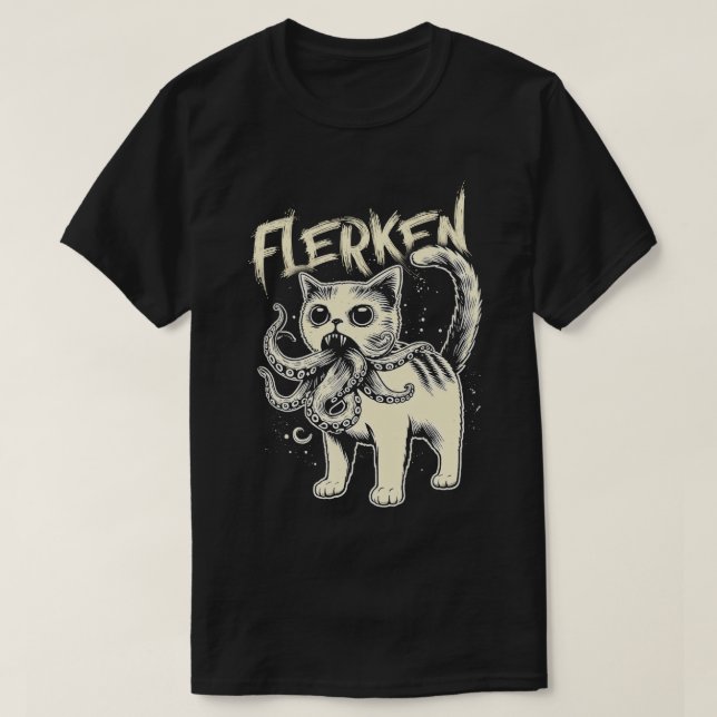 T-shirt Chat Flerken 2 (Design devant)