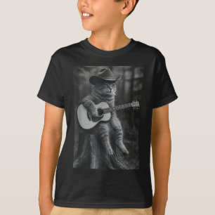T-shirt Chat Fumant Cigarette Raton laveur Ossum Mème Drôl