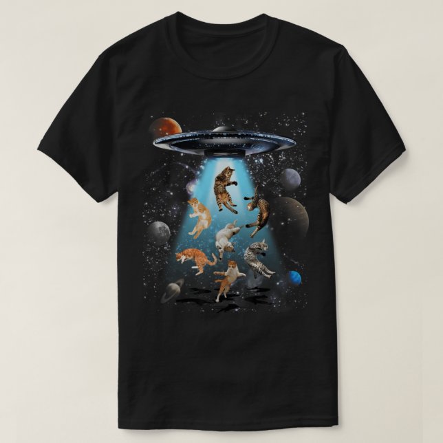 T-shirt Chat Galaxy (Design devant)