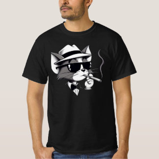 T-shirt Chat Gangsta Tom