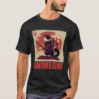 Chat génial dans l'armure de Samurai pour la cultu