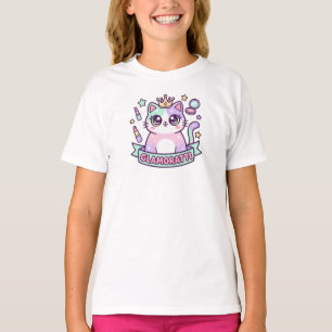 T-shirt Chat Glamoratti