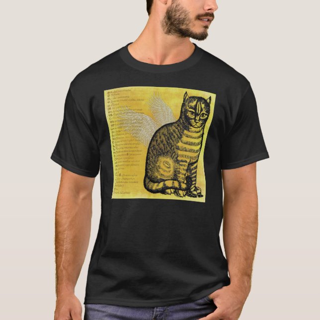 T-shirt Chat gothique (Devant)