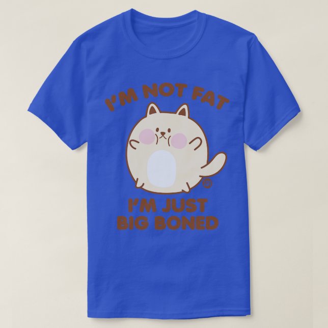 T-SHIRT CHAT GRAS (Design devant)