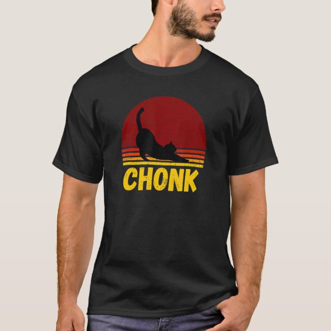 T-shirt Chat gras Chaton grassouillet Chat dodu Kitty dodu (Devant)