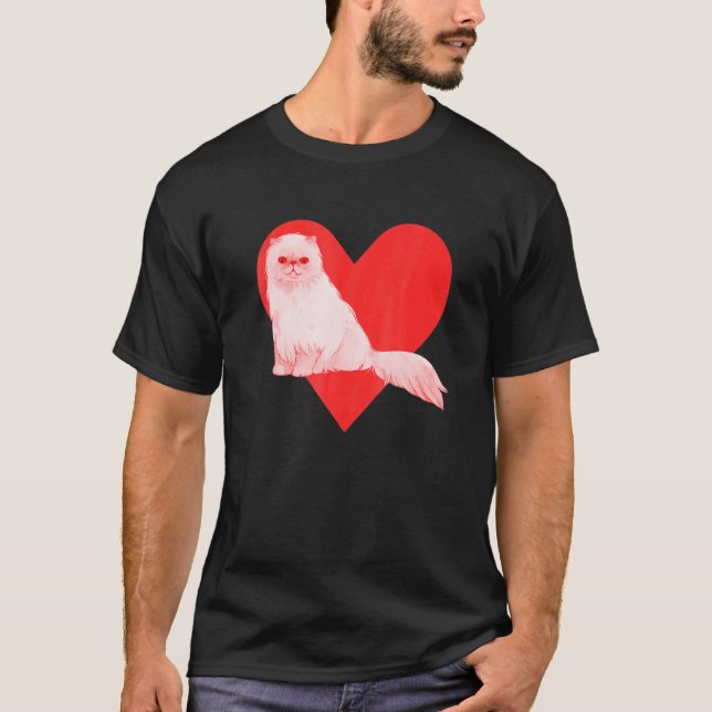 T-shirt Chat himalayen (Devant)