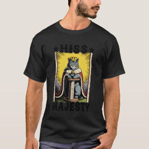 T-shirt Chat Hiss Majesté Arbre à Griffer Chat Chat 1