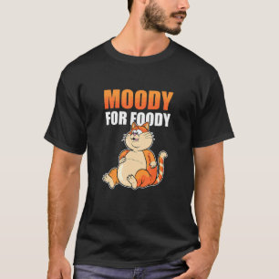 T-shirt Chat humeur pour nourriture Papa chat Maman chat