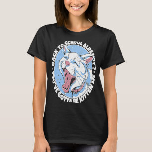 T-shirt Chat hurlant parfumé