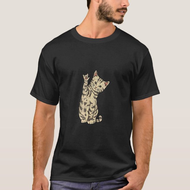 T-shirt Chat ILA ASL (Devant)