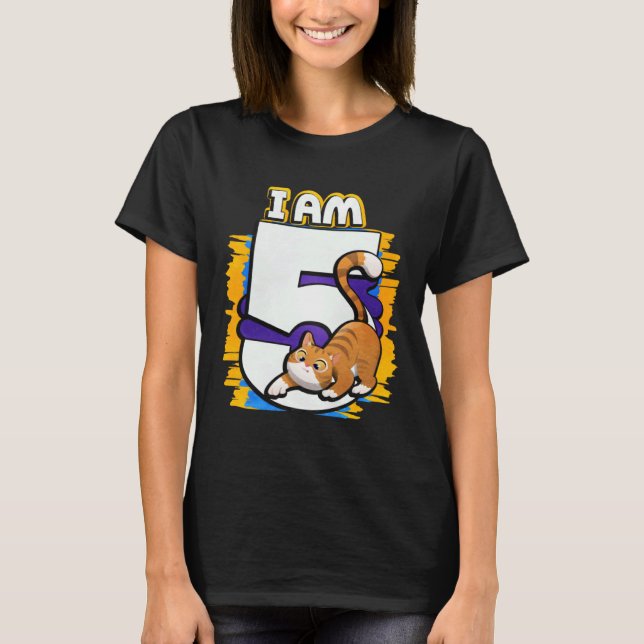 T-shirt Chat Im 5 (Devant)