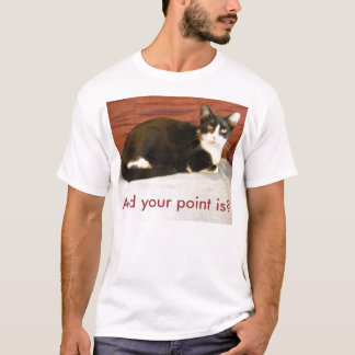 T-shirt Chat impertinent