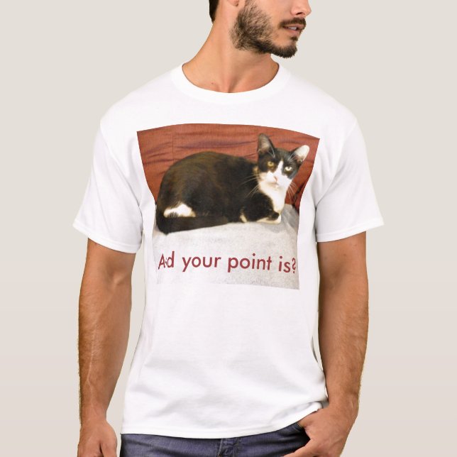 T-shirt Chat impertinent (Devant)